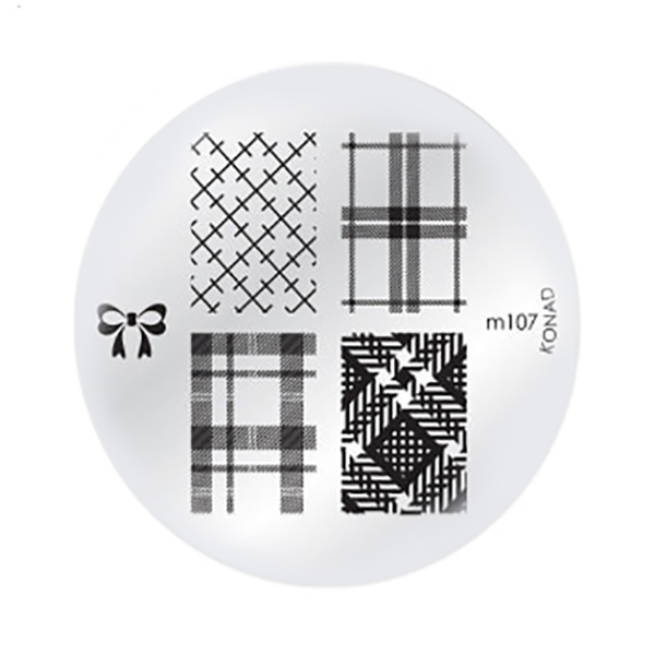 شابلون طراحی ناخن کناد کد m107