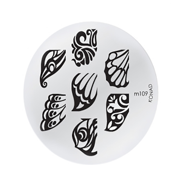 شابلون طراحی ناخن کناد کد m109