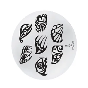 شابلون طراحی ناخن کناد کد m109