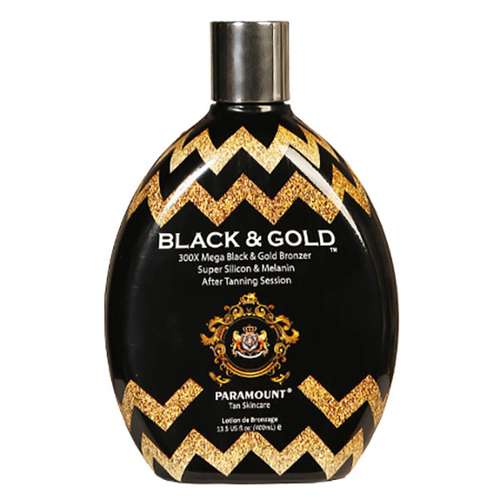 لوسیون سولاریوم پارامونت مدل Black & Gold حجم 400 میلی لیتر
