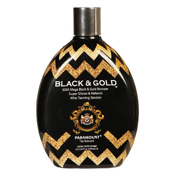 لوسیون سولاریوم پارامونت مدل Black & Gold حجم 400 میلی لیتر