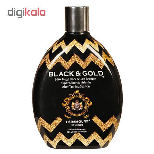 لوسیون سولاریوم پارامونت مدل Black & Gold حجم 400 میلی لیتر