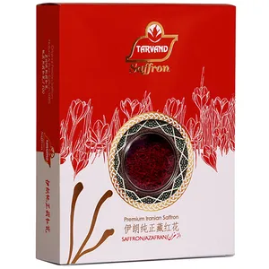 زعفران سرگل درجه یک تروند مقدار 10 گرم