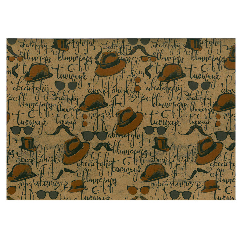 کاغذ کادو طرح مردانه بسته 2 عددی