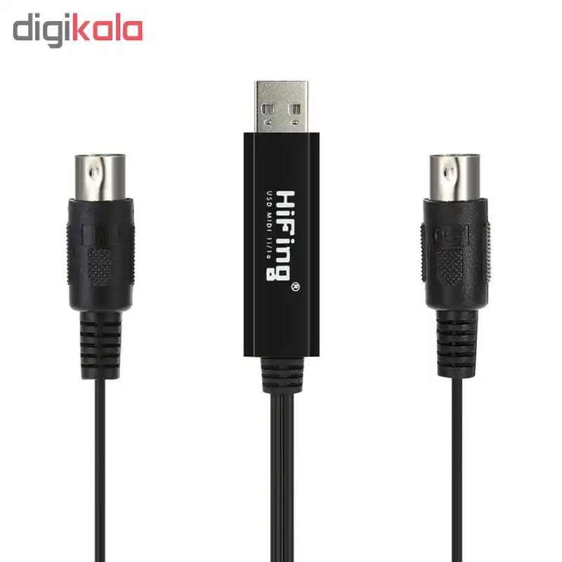 کابل تبدیل USB به MIDI های فینگ مدل HF5