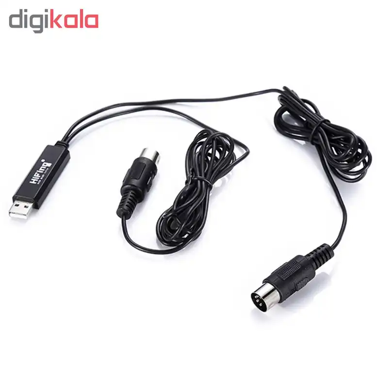 کابل تبدیل USB به MIDI های فینگ مدل HF5