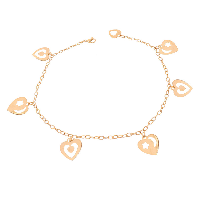 پابند زنانه طرح قلب کد PA1152