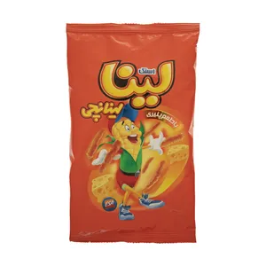 اسنک لینا با طعم پنیری مقدار 100 گرم