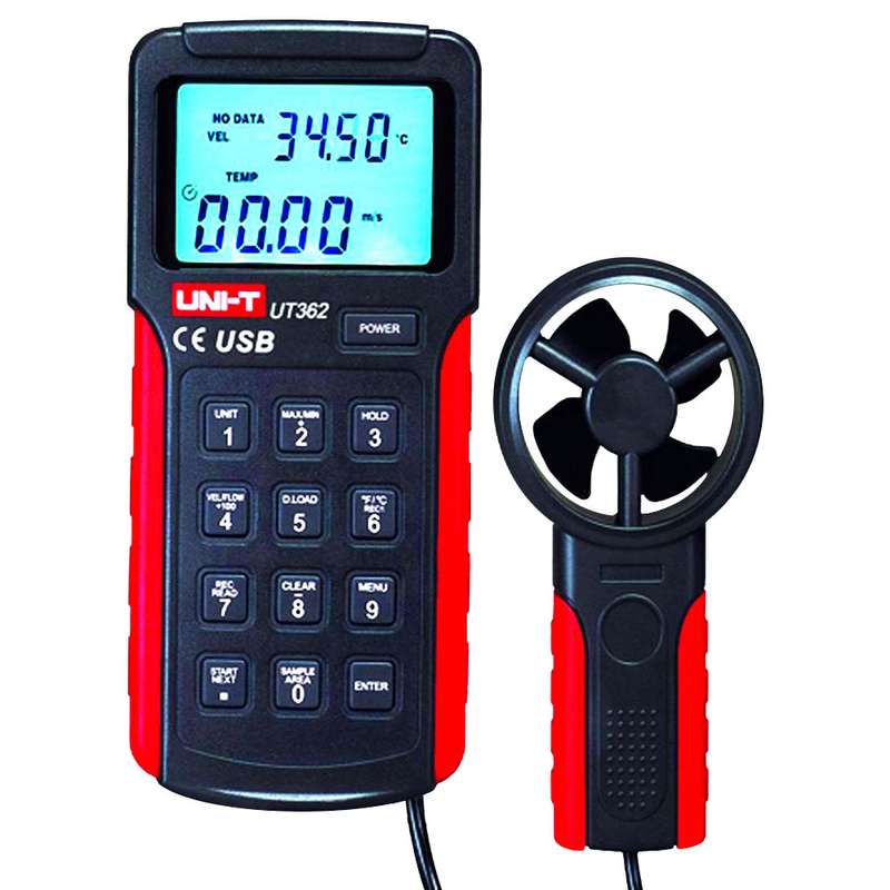 سرعت سنج باد یونی-تی مدل UT 362 سرعت سنج باد یونی-تی مدل UT 362