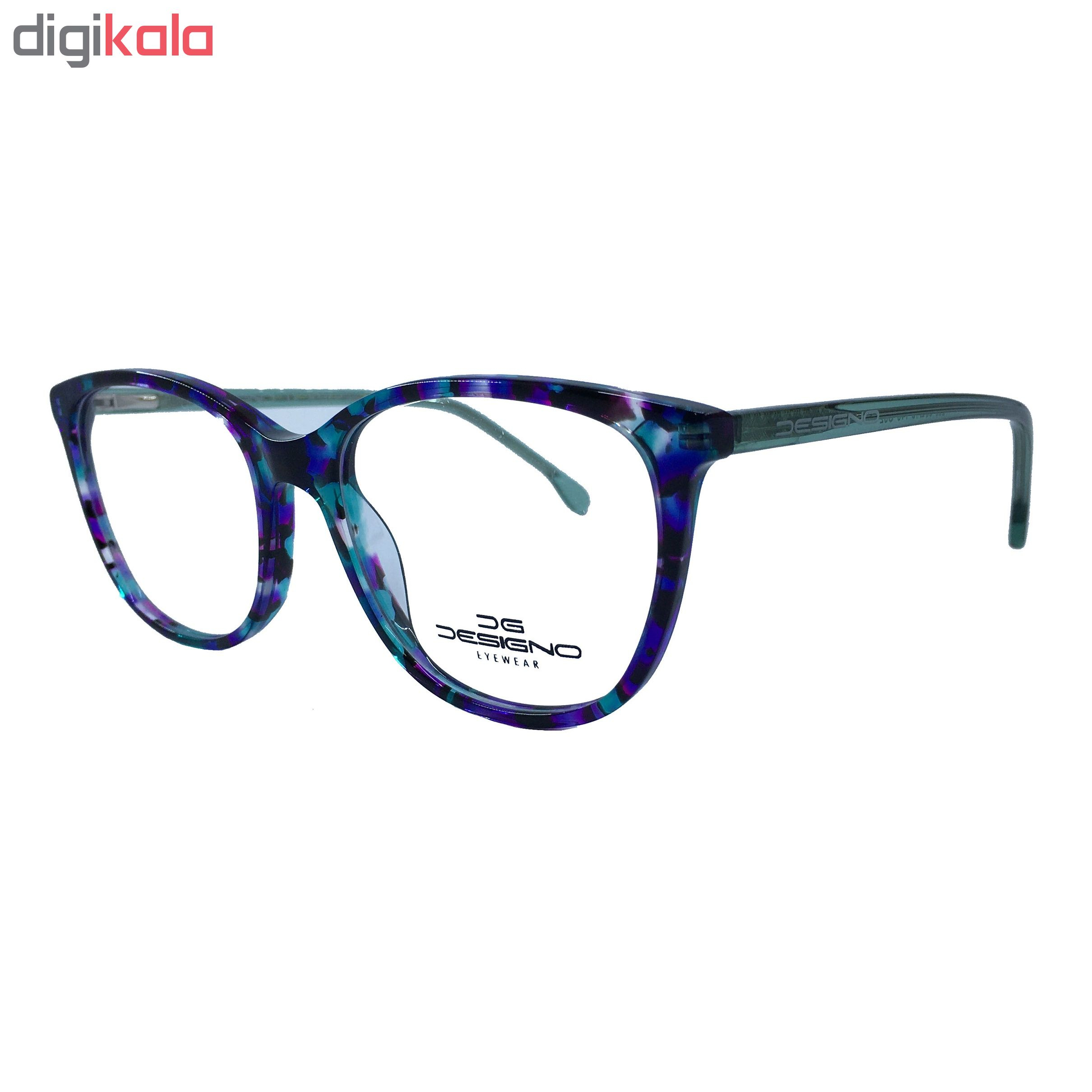 عینک طبی زنانه دیزاینو مدل DG17286 C02