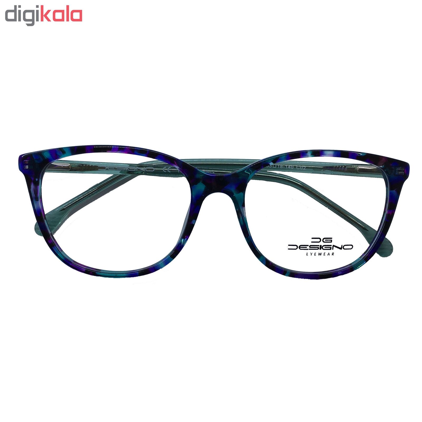 عینک طبی زنانه دیزاینو مدل DG17286 C02 -  - 4