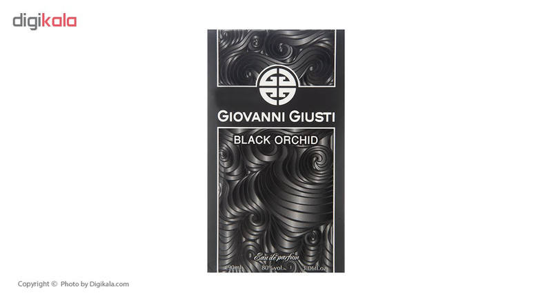 ادو پرفیوم جووانی جاستی مدل Black Orchid حجم 90 میلی لیتر