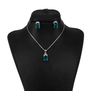 نیم ست نقره زنانه کد 2042