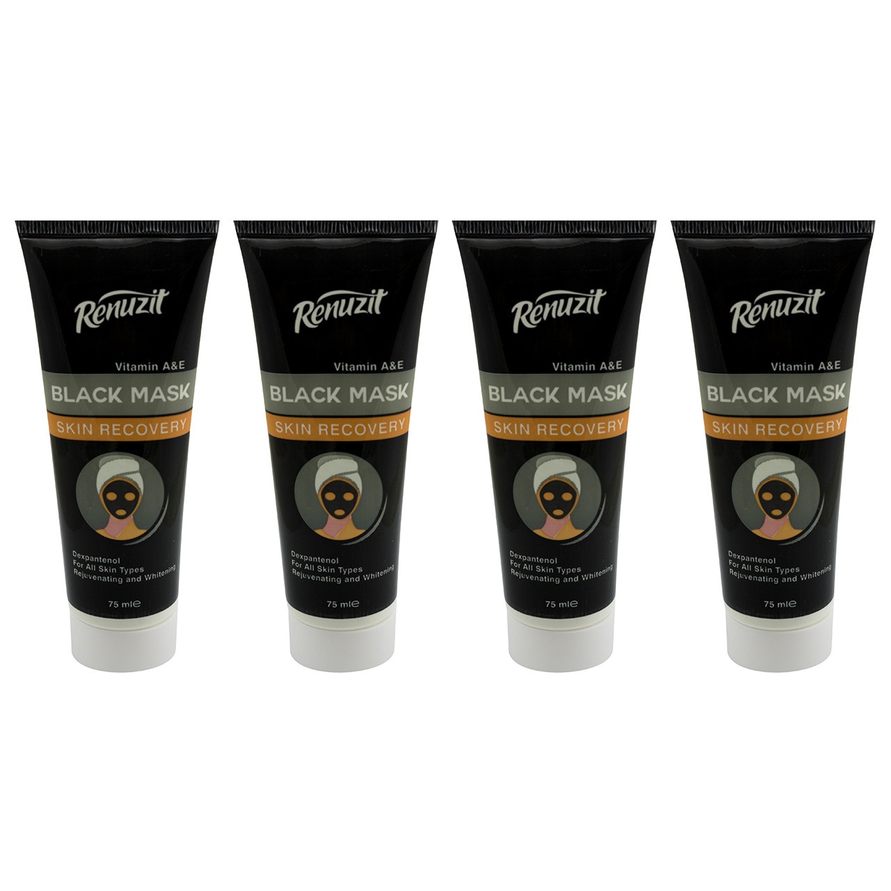 ماسک صورت رینو زیت مدل Black mask carbon active حجم 75 میلی لیتر مجموعه 4 عددی ماسک صورت رینو زیت مدل Black mask carbon active حجم 75 میلی لیتر مجموعه 4 عددی