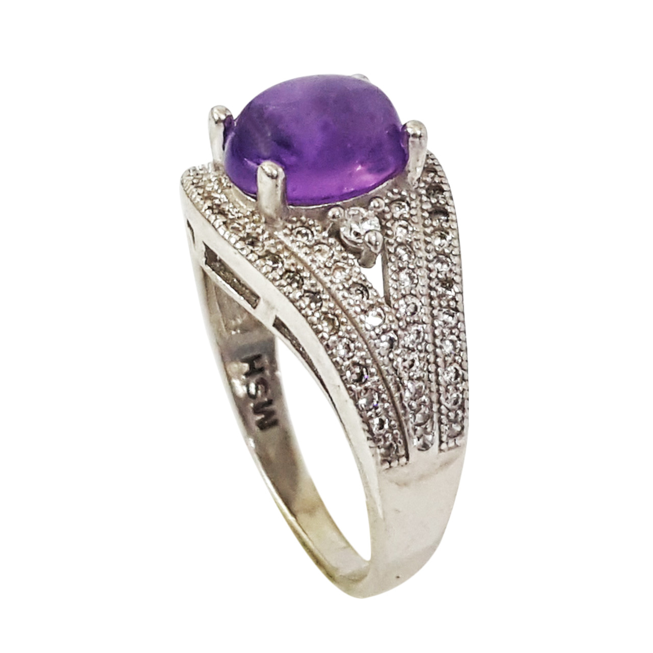 انگشتر نقره زنانه گالری احد کد 4948