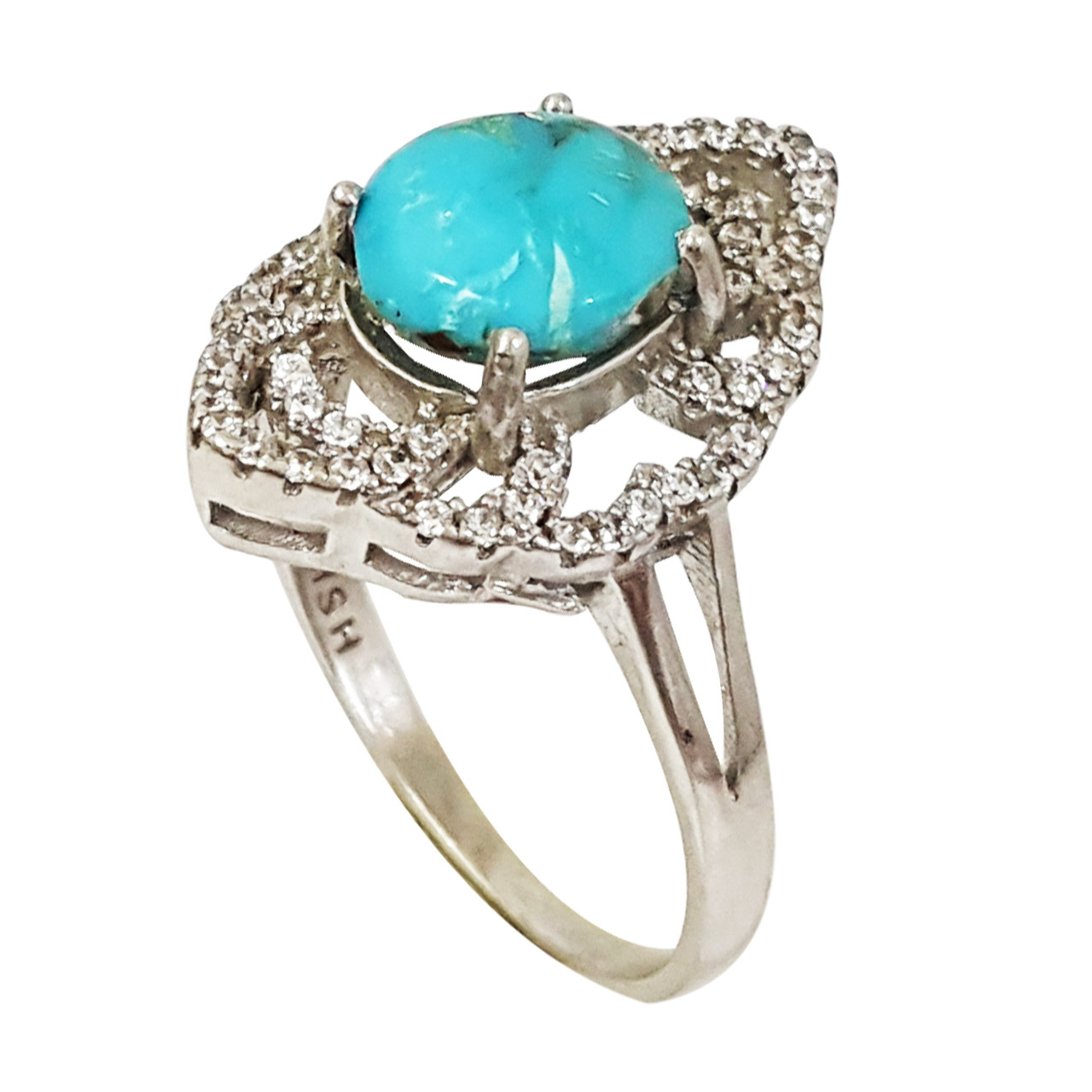 انگشتر نقره زنانه گالری احد کد 4957