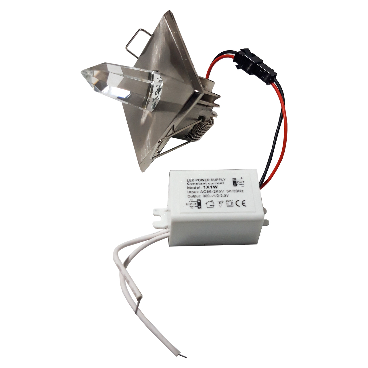 چراغ توکار 1 وات مدل LS-1604
