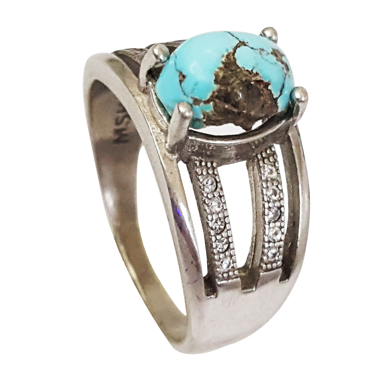 انگشتر نقره زنانه گالری احد کد 4962