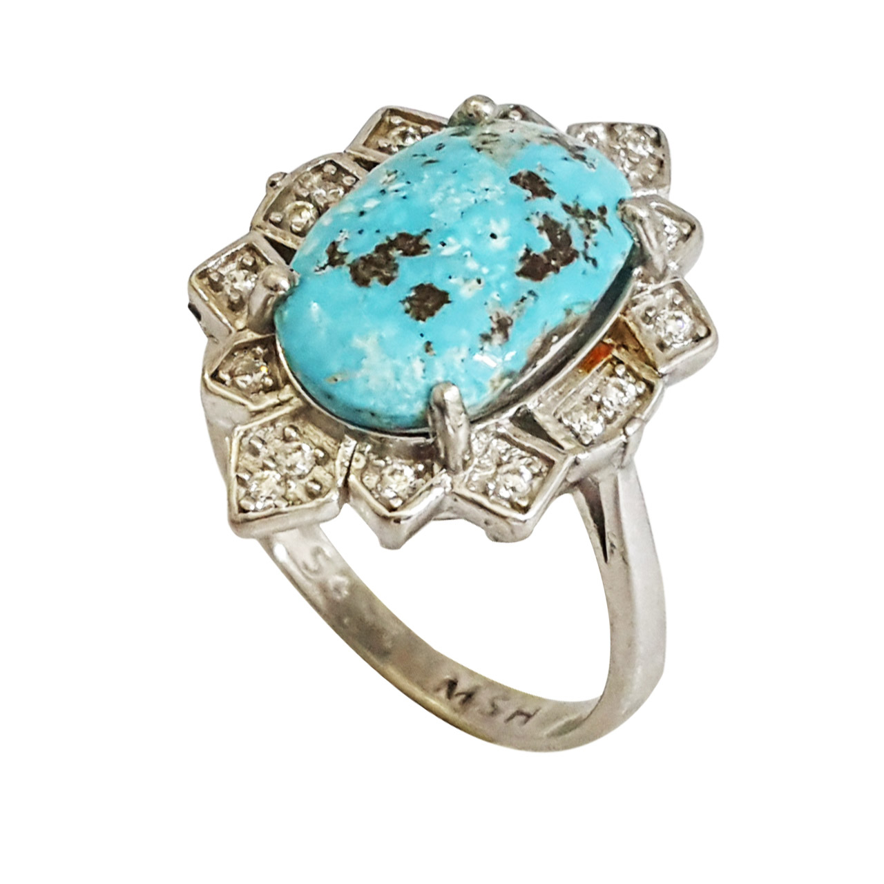 انگشتر نقره زنانه گالری احد کد 4963