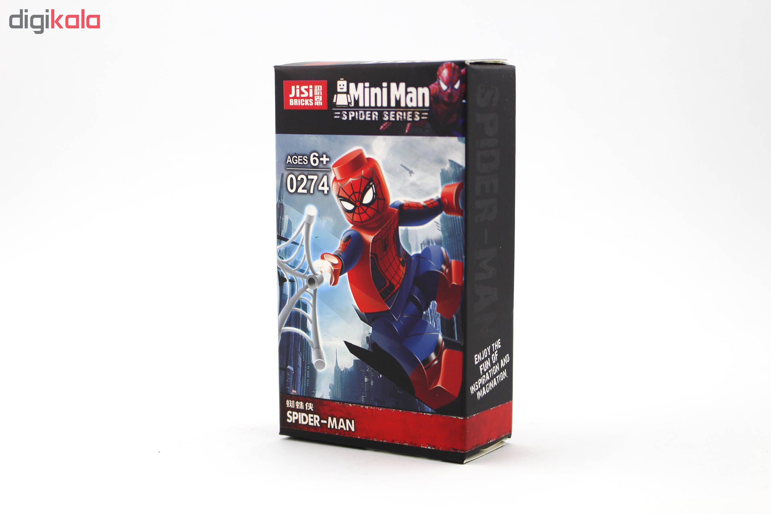 ساختنی جی سی مدل مرد عنکبوتی کد 0274
