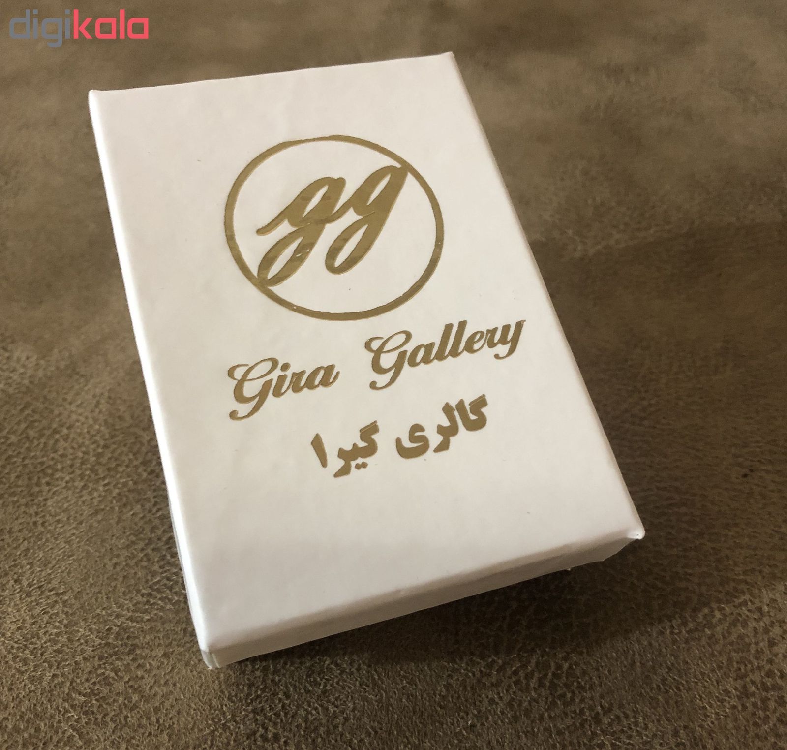 گوشواره طلا 18 عیار زنانه گالری گیرا کد 112 -  - 6