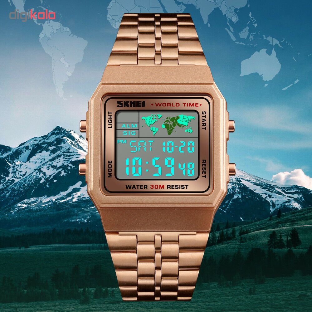ساعت مچی دیجیتال اسکمی مدل 1338R             قیمت