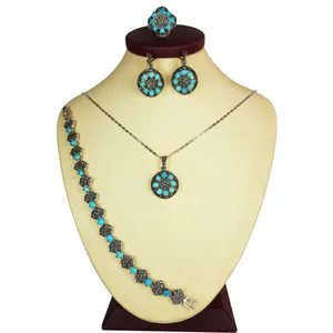 ست نقره زنانه مدل NG1058