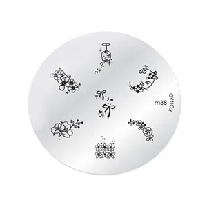 شابلون طراحی ناخن کناد کد m38