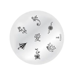 شابلون طراحی ناخن کناد کد m8