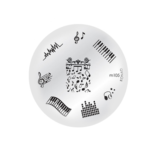 شابلون طراحی ناخن کناد کد m105