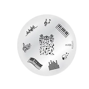 شابلون طراحی ناخن کناد کد m105