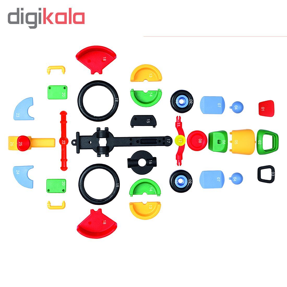 ساختنی آی توی مدل تراکتور کد DoBe F-05 main 1 3