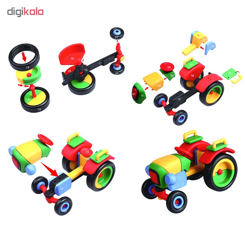 ساختنی آی توی مدل تراکتور کد DoBe F-05 main 1 4