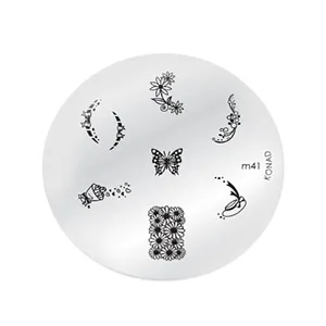 شابلون طراحی ناخن کناد کد m41
