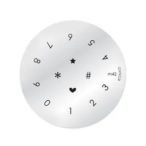 شابلون طراحی ناخن کناد کد m42