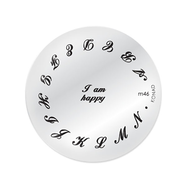 شابلون طراحی ناخن کناد کد m46
