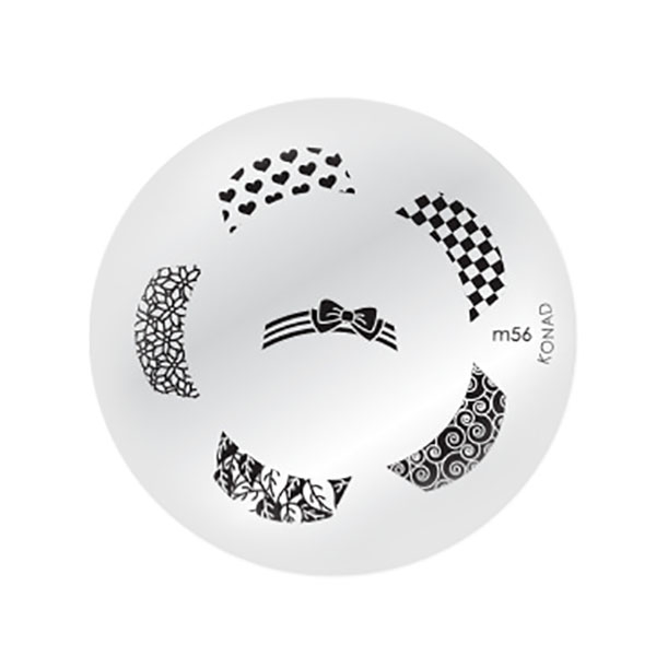 شابلون طراحی ناخن کناد کد m56