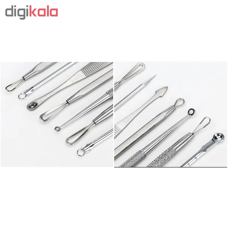 عکس شماره 4 : مجموعه ابزار پاک-سازی پوست کیو وای اچ مدل derm-3198 بسته 7 عددی