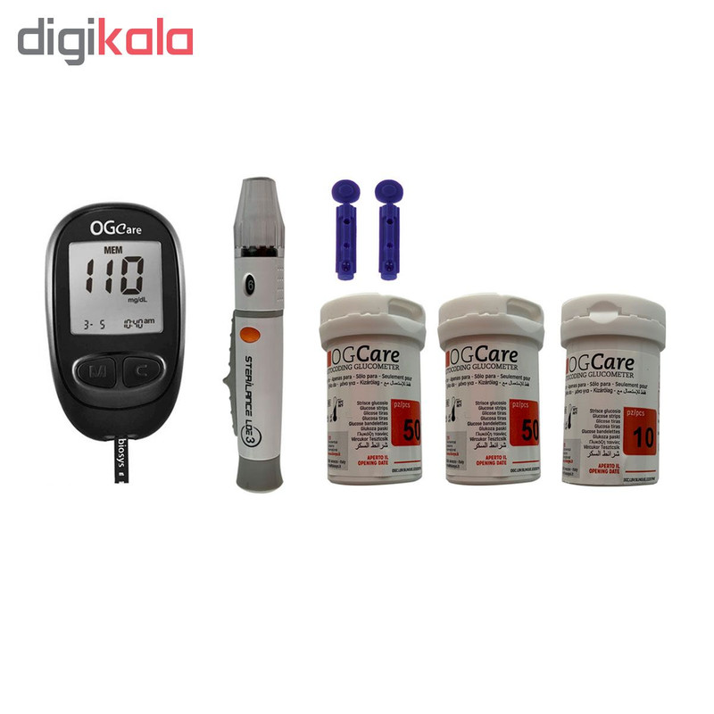دستگاه تست قند خون بی اس آی مدل او جی کر کد 2TS