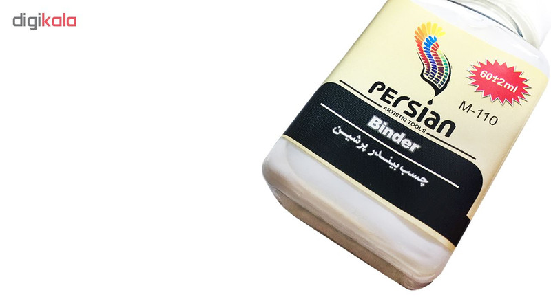 چسب بیندر و DM5 پرشین مدل B&D60 حجم 120 میلیلیتر بسته 2 عددی