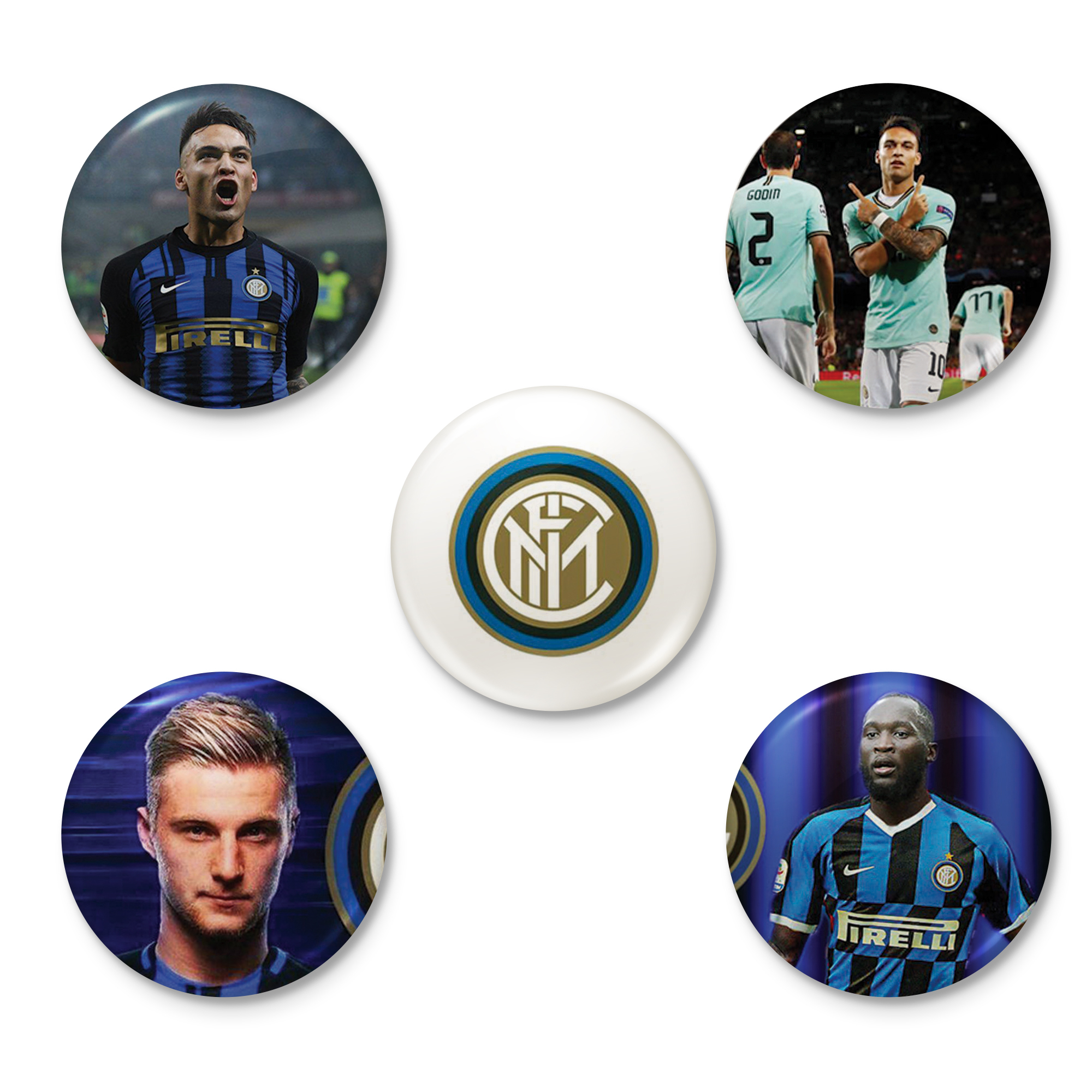 پیکسل طرح اینتر میلان کد 26.2 مجموعه 5 عددی