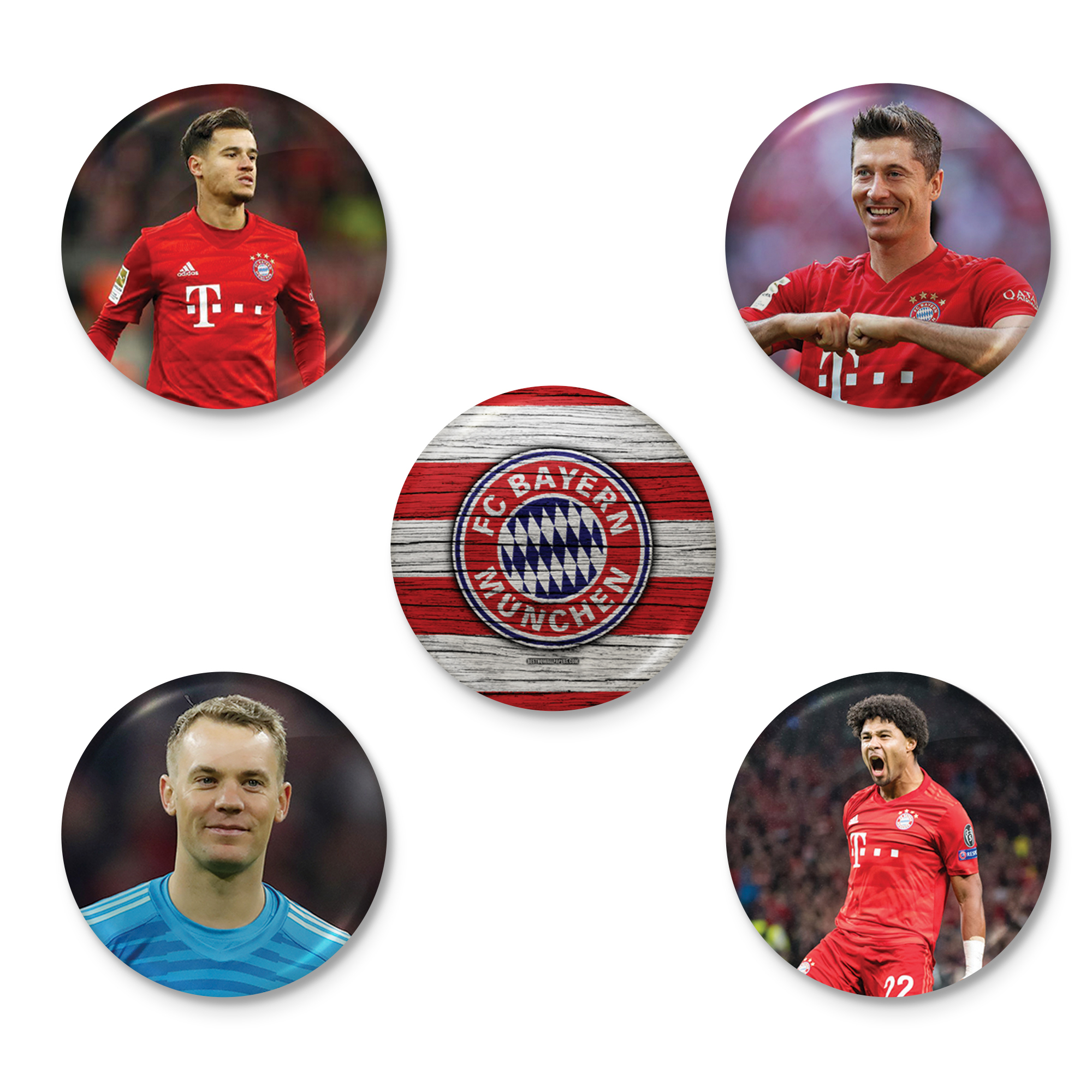 پیکسل طرح بایرن مونیخ کد 26.6  مجموعه 5 عددی