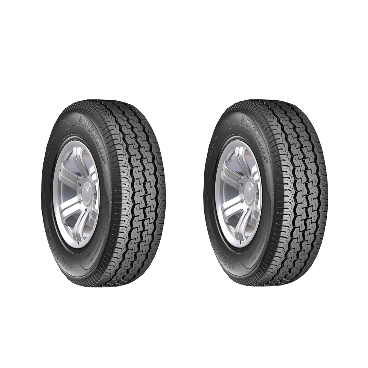 لاستیک خودرو دانلوپ مدل SP LT11 سایز 195R15 - دو حلقه