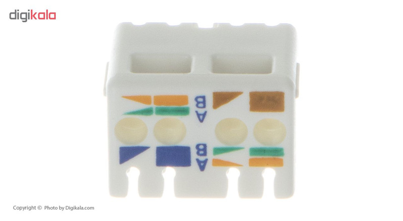 کیستون Cat6 Plus برندرکس مدل KY6 2RS