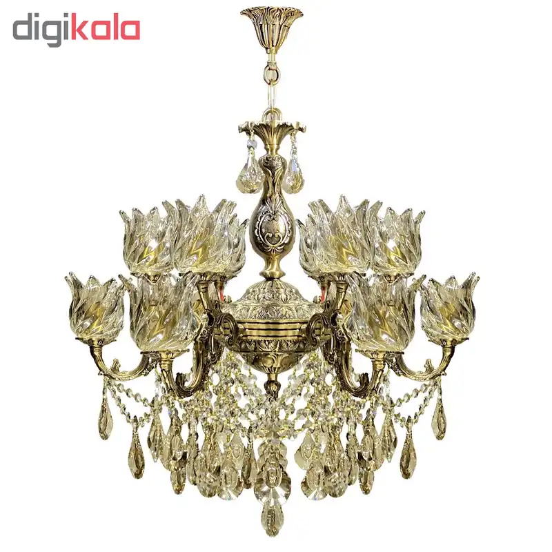 لوستر 12 شعله کد 8854