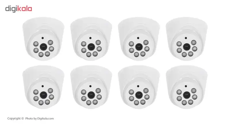 سیستم امنیتی مدار بسته آنالوگ هایک ویژن مدل DS-7208HWI-SH- 8DOM