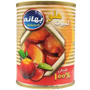 کمپوت هلو بهانه مقدار 350 گرم