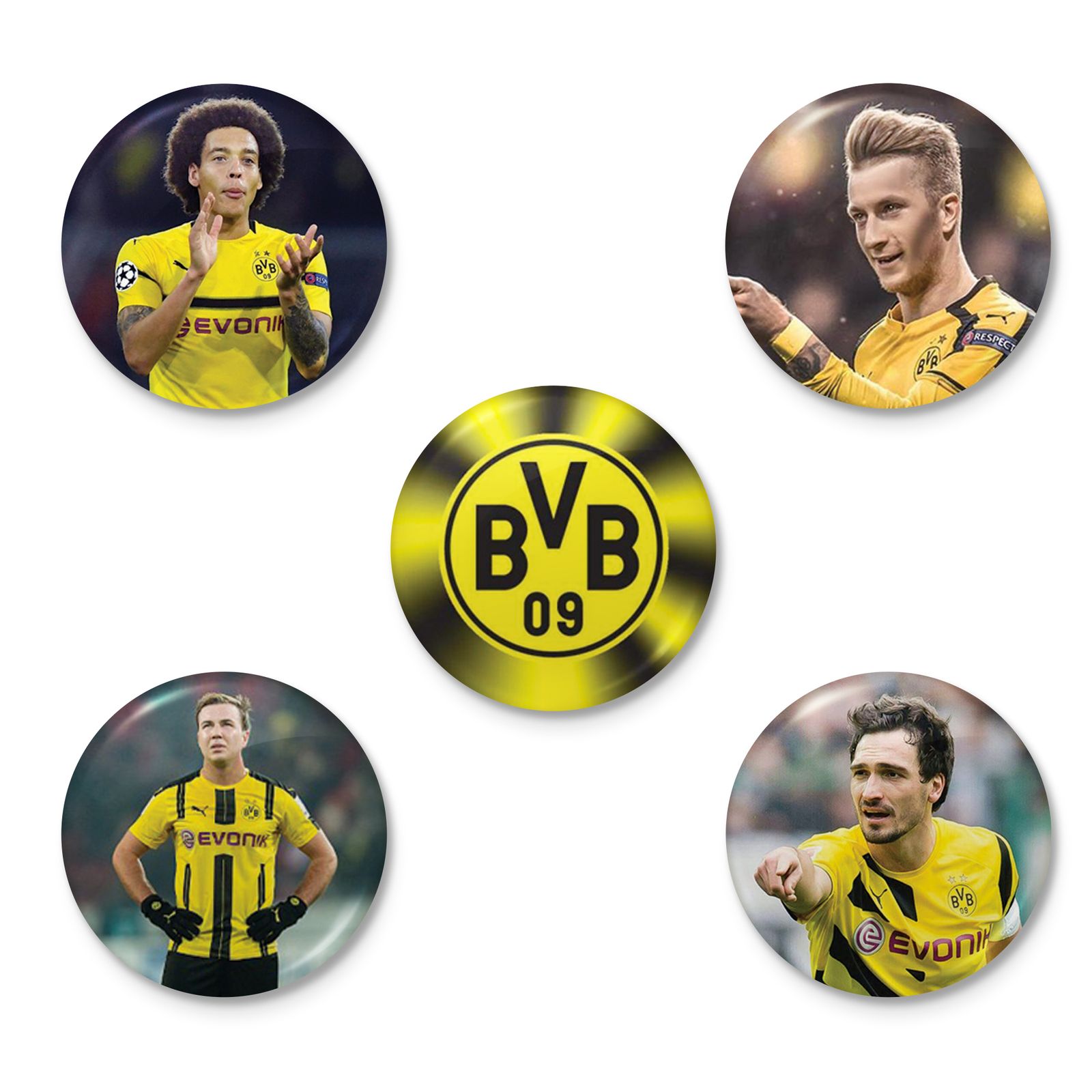 پیکسل طرح دورتموند کد 26.15 مجموعه 5 عددی -  - 1