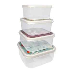 ظرف نگهدارنده هوبی لایف مدل Fun Box مجموعه 4 عددی