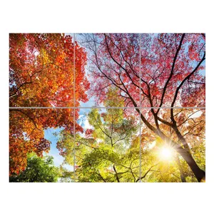 تایل سقفی آسمان مجازی مدل AZ32150 سایز 60*60 سانتی متر مجموعه 6 عددی